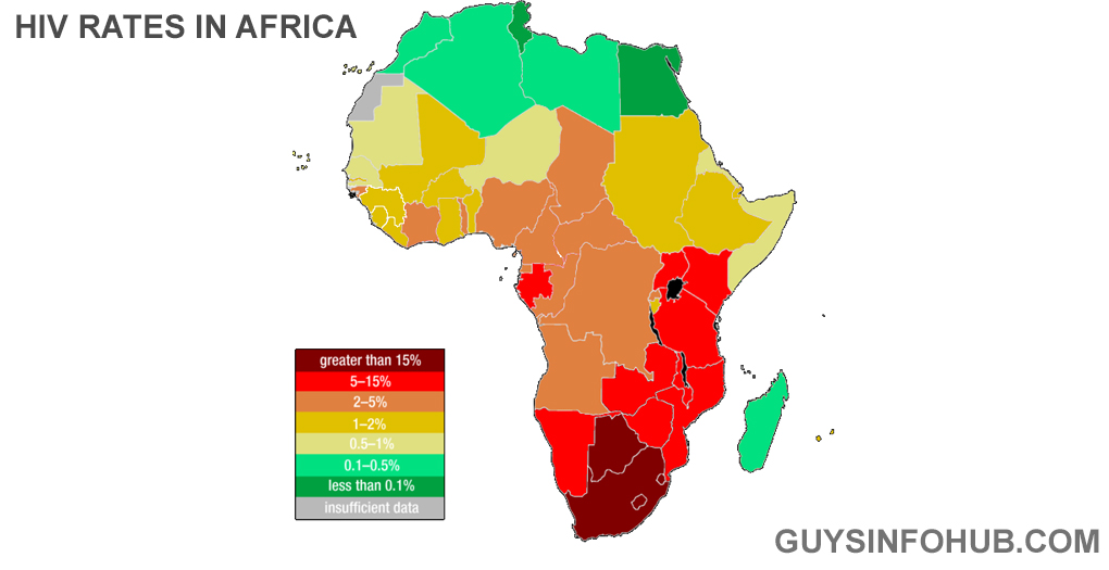 HIV rates in Africa