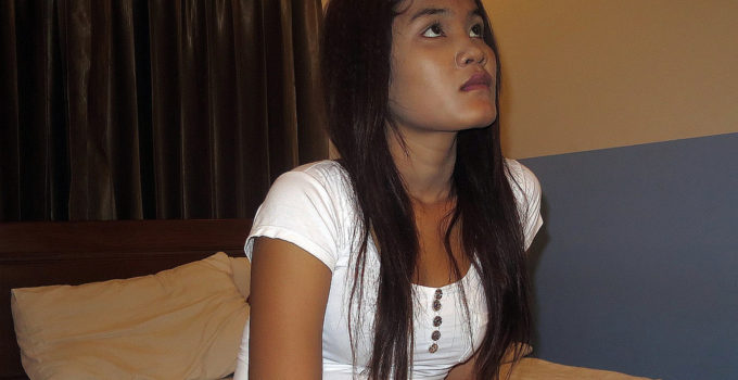 Brown Khmer girl